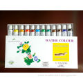 12ml 12colors nude watercolor painting, non toxic water paint, washable watercolor